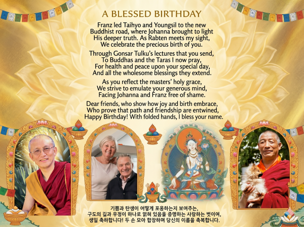 Joyeux anniversaire, Franz